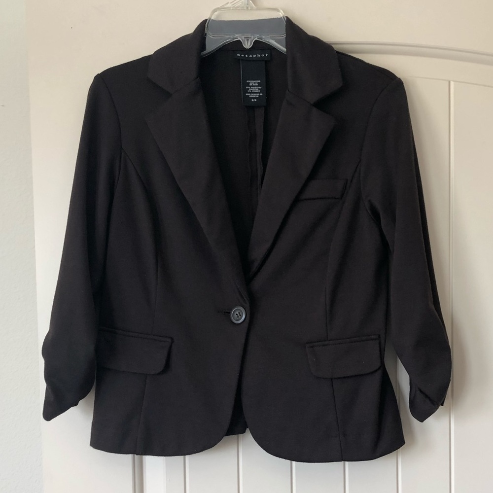 Metaphor Brown Casual Blazer- Size Medium